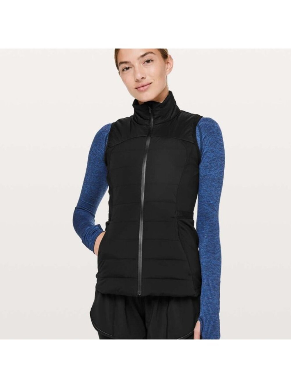 Lululemon Down For It All Vest Black Like New